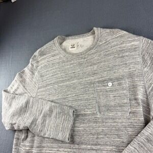 Flint and Tinder Sweatshirt Men's 2XL Gray French Terry Pullover USA Huckberry